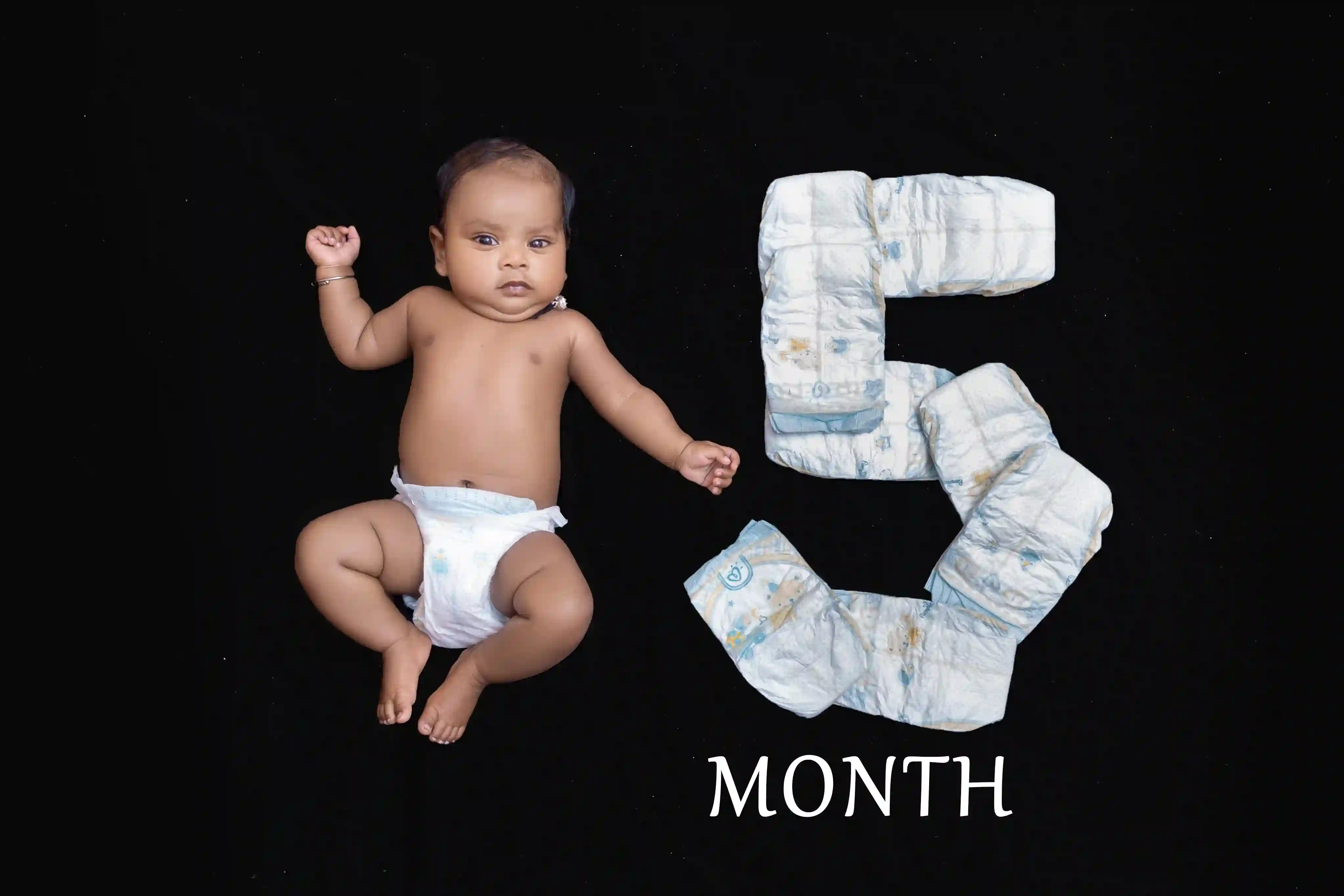 5-Month Baby Photoshoot